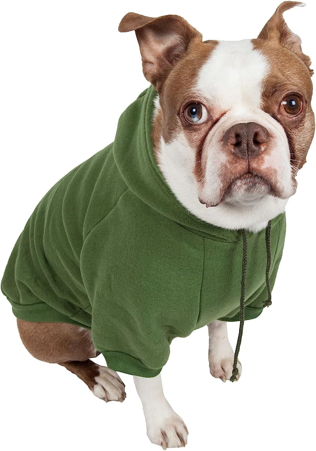 Pet Life ® Hooded Dog Sweater Made with Soft and Premium Plush Cotton - Dog Hoodie Pet Sweater Features Hook-And-Loop Closures for Easy Access and Machine Washable Animals & Pet Supplies > Pet Supplies > Dog Supplies > Dog Apparel Pet Life   