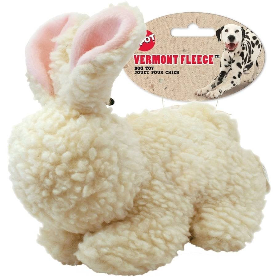 Ethical Products Spot Fleece Rabbit Dog Toy, 9" Animals & Pet Supplies > Pet Supplies > Dog Supplies > Dog Toys Ethical Products Inc   