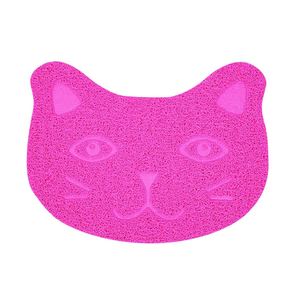 Cat Litter Mat Kitty Litter Trapping Mat Litter Boxes Kitty Litter Mat to Trap Mess Scatter Control Washable Indoor Pet Rug Carpet