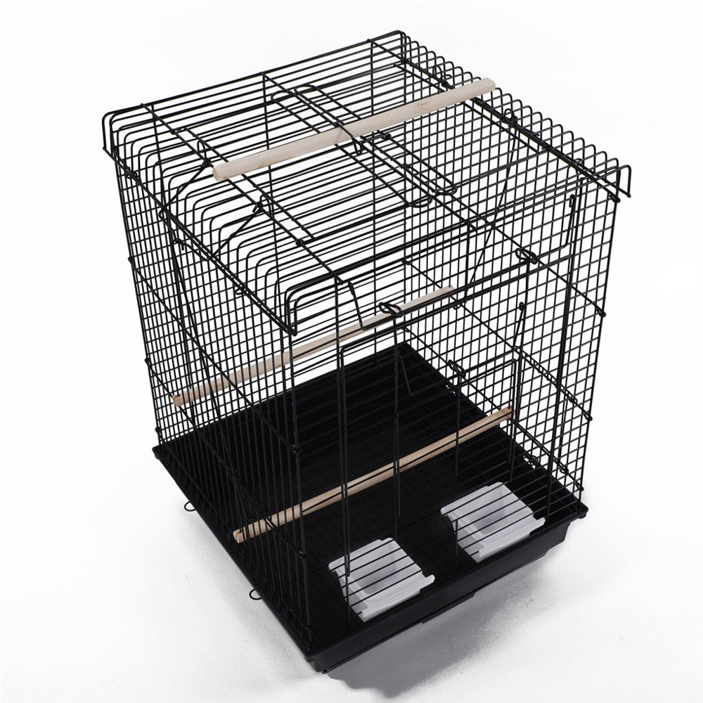 Hi.Fancy Metal Bird Cage Home Birdcage Food Feeding Cups Wooden Perch Stands Small Medium Size Bird Supplies Animals & Pet Supplies > Pet Supplies > Bird Supplies > Bird Cages & Stands Hi.FANCY   