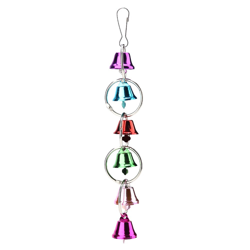 Kritne Hanging Bells Toy,Toy Bird Toys Hanging Bells Toy Toy Suitable for Parrots and Birds, Hanging Toy Bells Animals & Pet Supplies > Pet Supplies > Bird Supplies > Bird Toys Kritne   