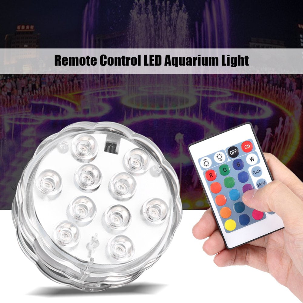 Garosa Aquarium Light, Waterproof Submersible Light, Remote Control IP68 Waterproof Aquarium Color Changing Light Forwardrobe Animals & Pet Supplies > Pet Supplies > Fish Supplies > Aquarium Lighting Garosa   