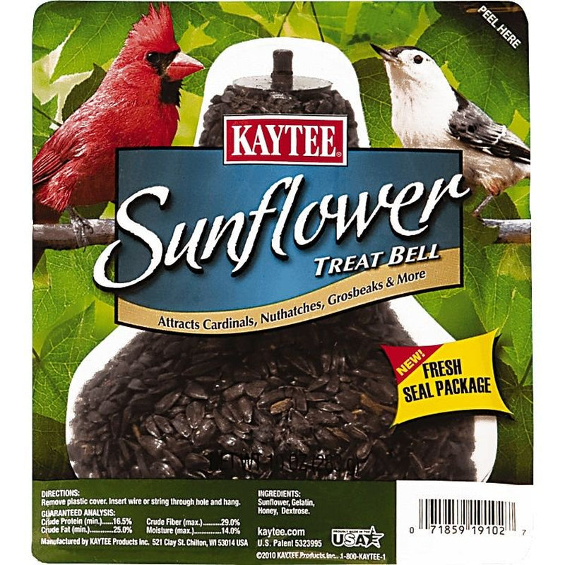 Kaytee Sunflower Treat Bell 10 Oz Pack of 2 Animals & Pet Supplies > Pet Supplies > Bird Supplies > Bird Treats Kaytee   