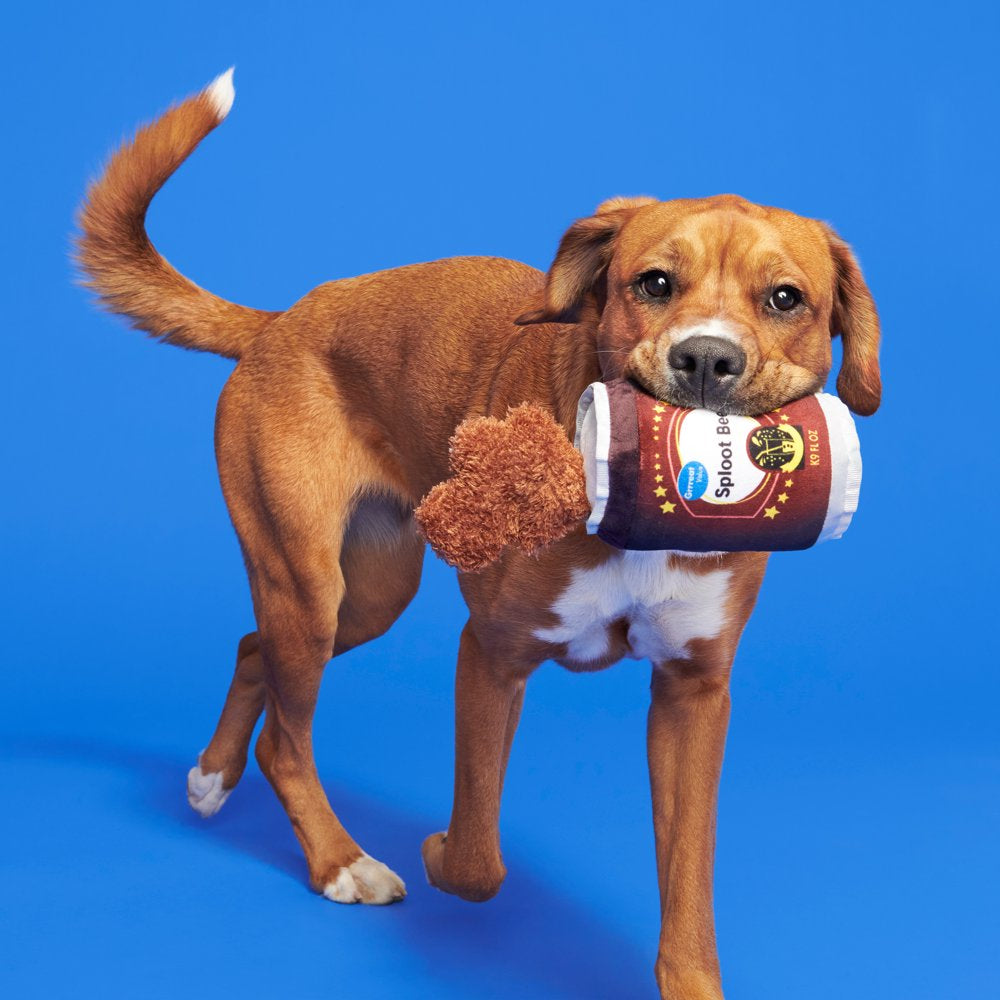 2 X Bark Yankee Doodle Candy Dog Toy 4 Shredders With Bonus Spiky Squeaker  Ball