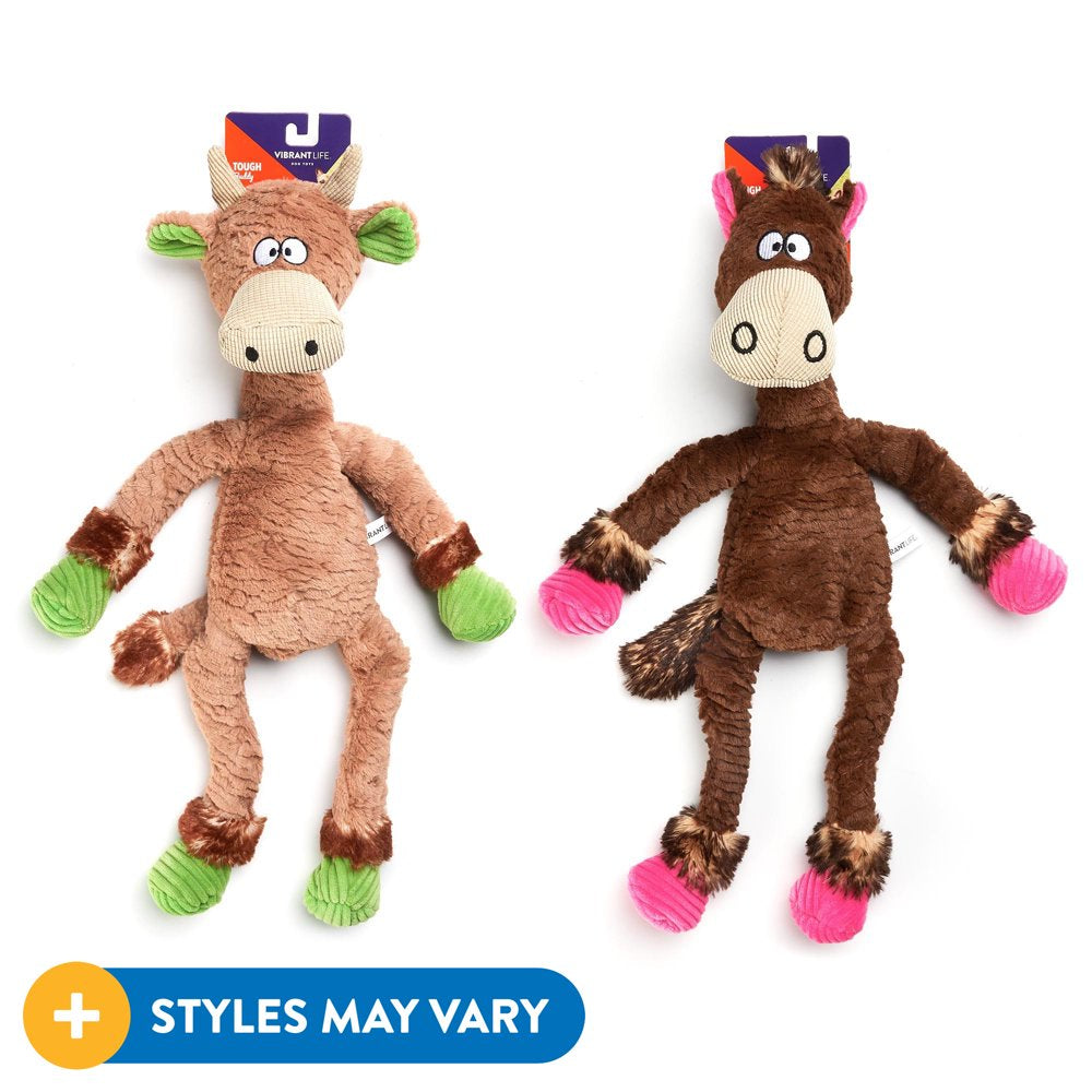 Vibrant Life Tough Buddy Farm Friends with Rope Dog Toys Animals & Pet Supplies > Pet Supplies > Dog Supplies > Dog Toys Wal-Mart Stores, Inc.   