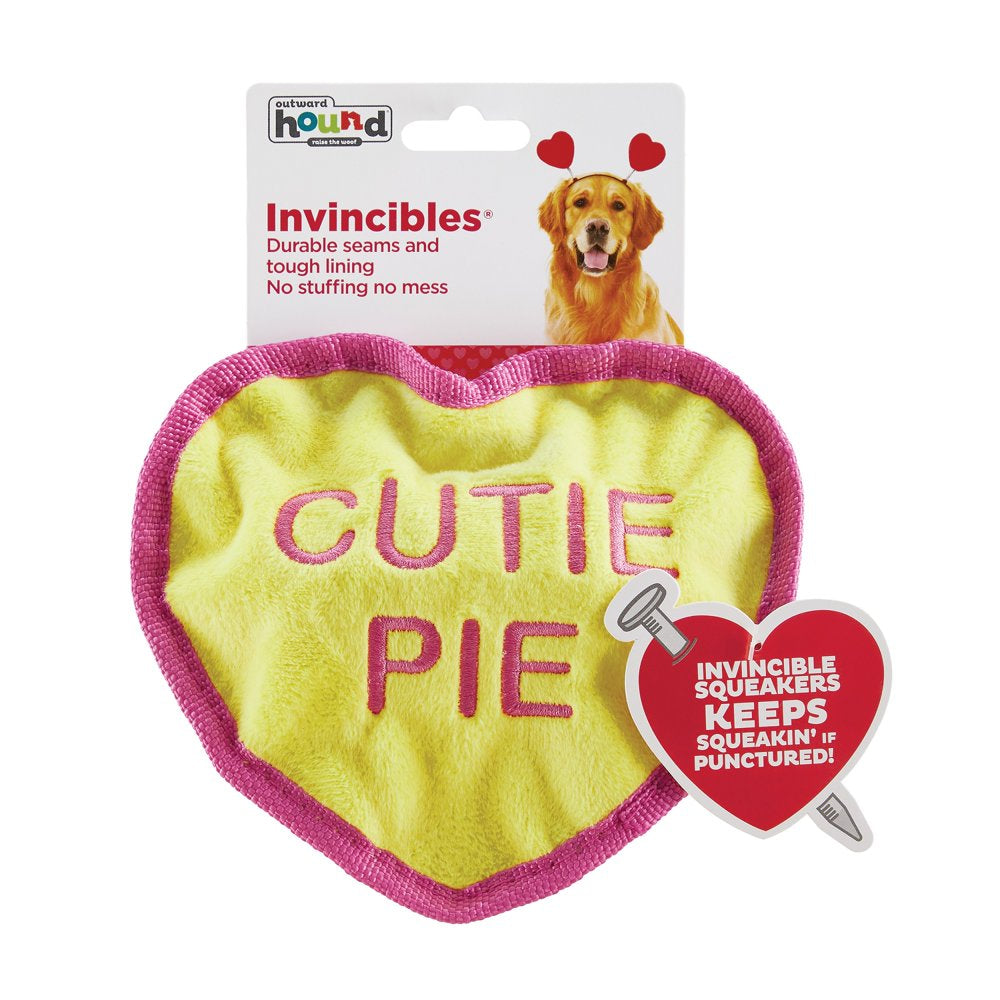 Outward Hound Invincibles Cutie Pie Plush Dog Toy