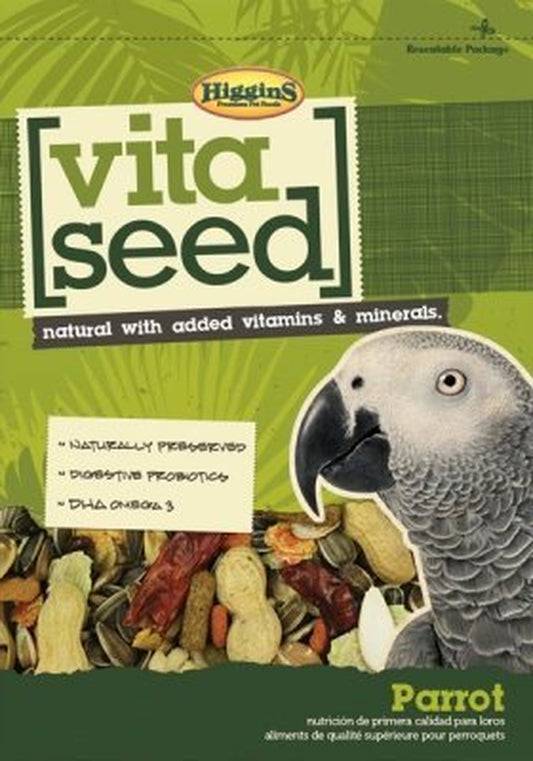 Higgins Vita Seed Parrot Bird Food, 25 Lb Animals & Pet Supplies > Pet Supplies > Bird Supplies > Bird Food HIGGINS GROUP   