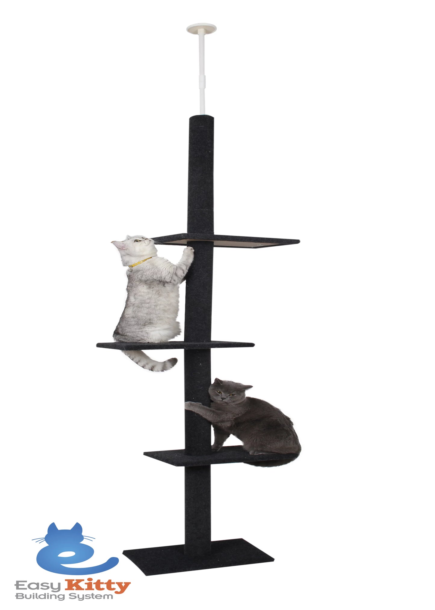 Cat Craft 90-In Cat Tree & Scratching Post Tower, Brown