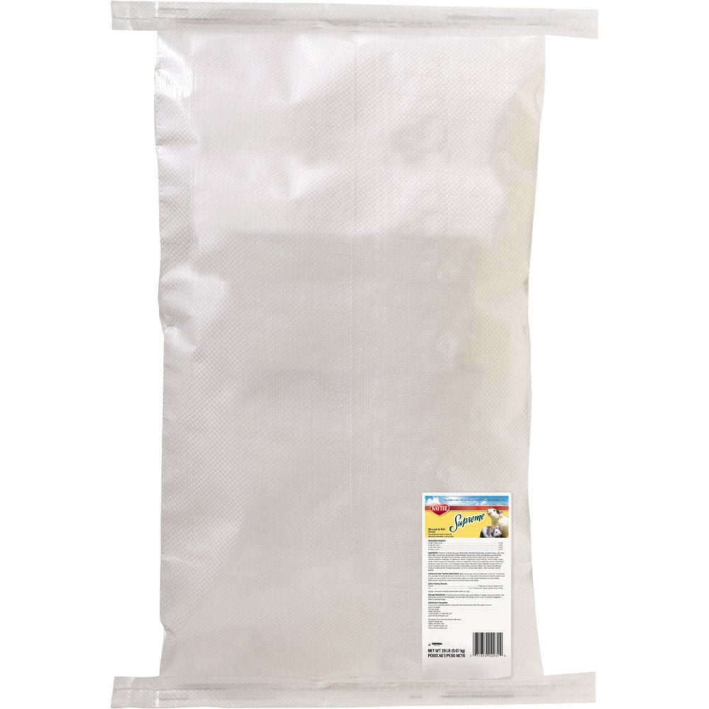 Kaytee Supreme Mouse and Rat Food 20 Lb Animals & Pet Supplies > Pet Supplies > Small Animal Supplies > Small Animal Food Central Garden and Pet   