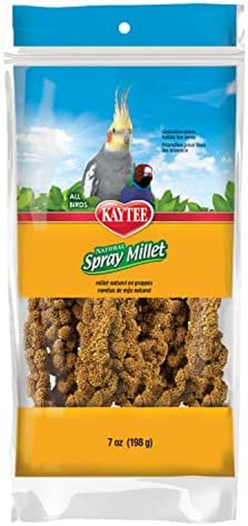 Kaytee Spray Millet Treat for Pet Birds, 7 Ounce Animals & Pet Supplies > Pet Supplies > Bird Supplies > Bird Treats Eveline Cosmetics   