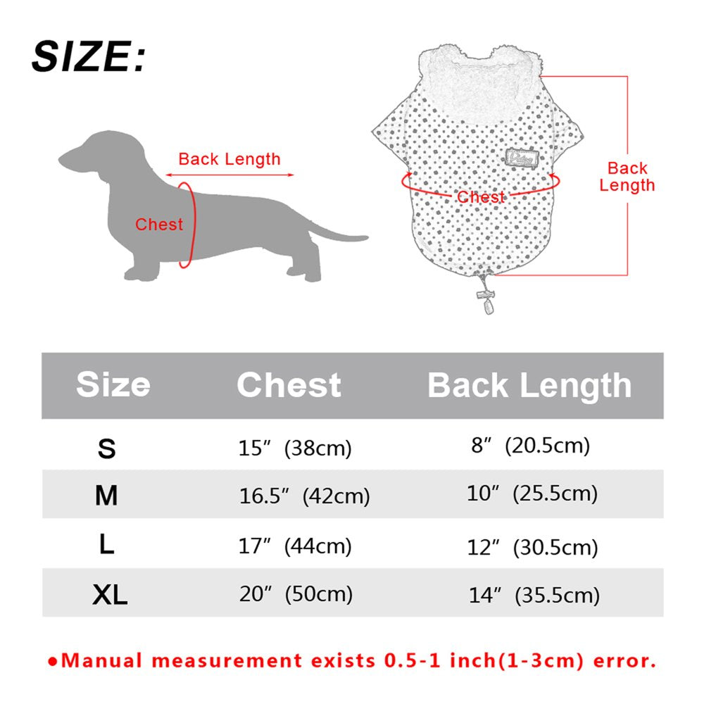 Tineer Pet Puppy Little Star Coat,Pet Dog Warm Winter Clothes Puppy Cats Sweater Apparel Small Dog Clothes (L, Pink) Animals & Pet Supplies > Pet Supplies > Dog Supplies > Dog Apparel Tineer   