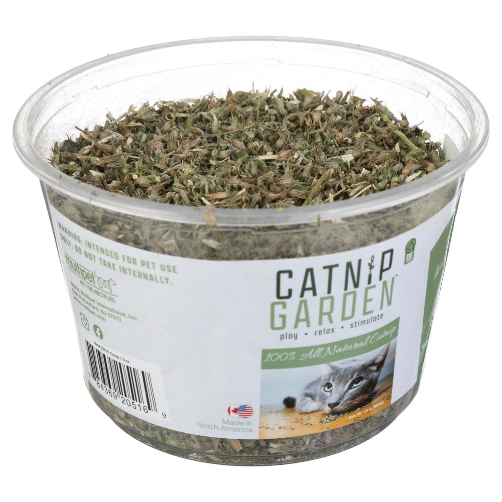 Multipet Catnip Garden Cup, 1.5 Oz.