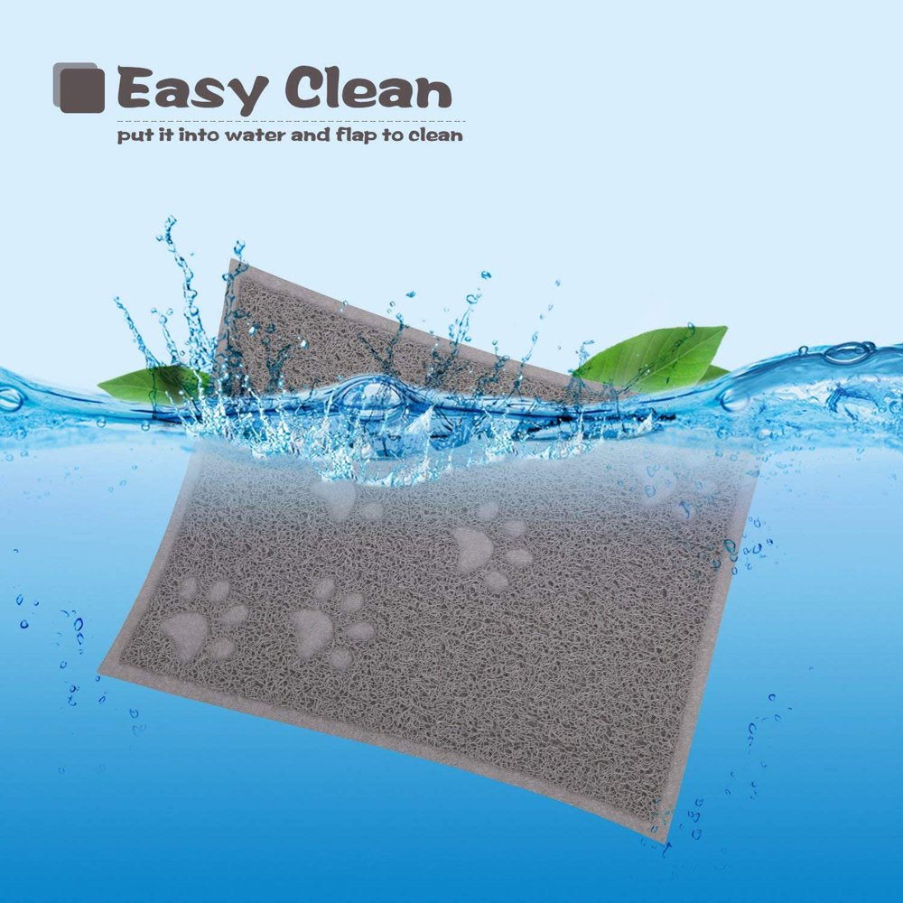 Waterproof Food / Litter Box Mat for Cat and Dog Animals & Pet Supplies > Pet Supplies > Cat Supplies > Cat Litter Box Mats Saikoo   