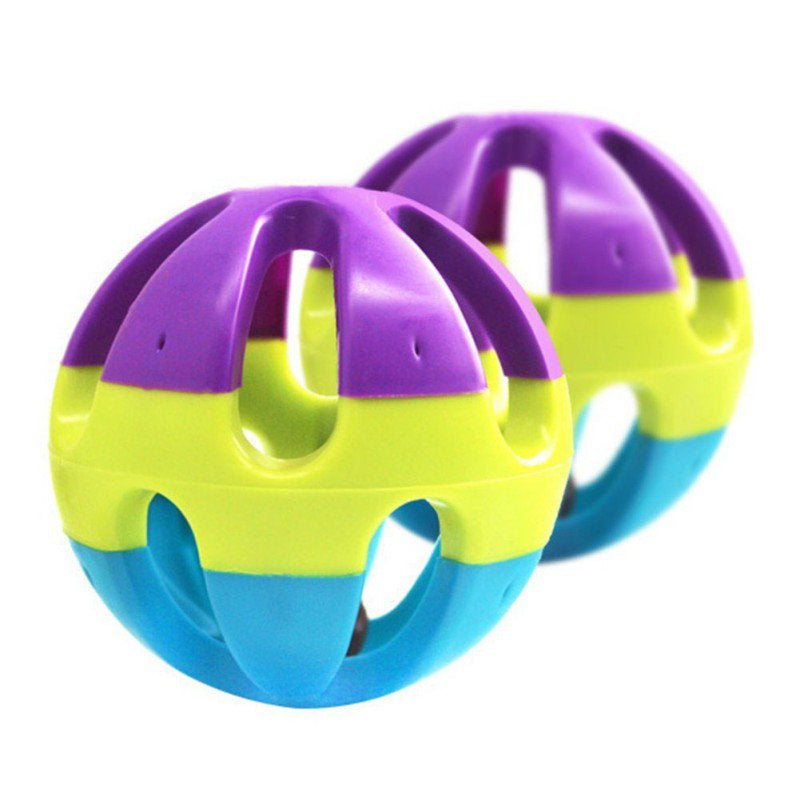 Pet Bird Parrot Chew Ball Parrot Chasing Toys with Bell Cockatiel Parakeet Bite Chew Toys Pet Bird Accessories Animals & Pet Supplies > Pet Supplies > Bird Supplies > Bird Toys Ardorlove   