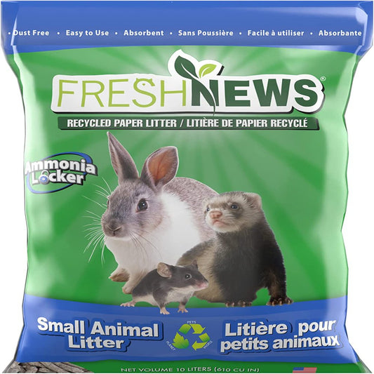 Fresh News Recycled Paper Small Animal Litter Bedding
