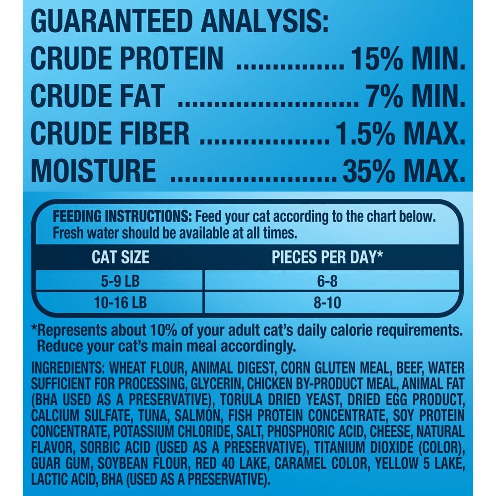 9Lives Soft Cat Treats, Ocean Medley Flavored, 2.1-Ounce Bag Animals & Pet Supplies > Pet Supplies > Cat Supplies > Cat Treats The J.M. Smucker Company   