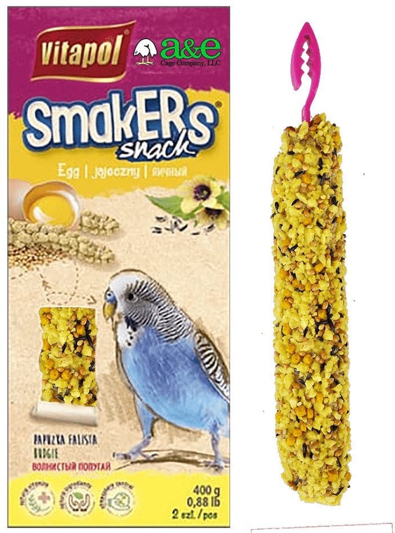 A&E Cage Company Smakers Parakeet Egg Treat Sticks Animals & Pet Supplies > Pet Supplies > Bird Supplies > Bird Treats A&E Cage   