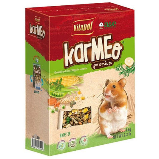 A&E Cage ZVP-1102 2.2 Lbs Karmeo Premium Food for Hamsters Zipper Bag Animals & Pet Supplies > Pet Supplies > Small Animal Supplies > Small Animal Food A&E Cage   