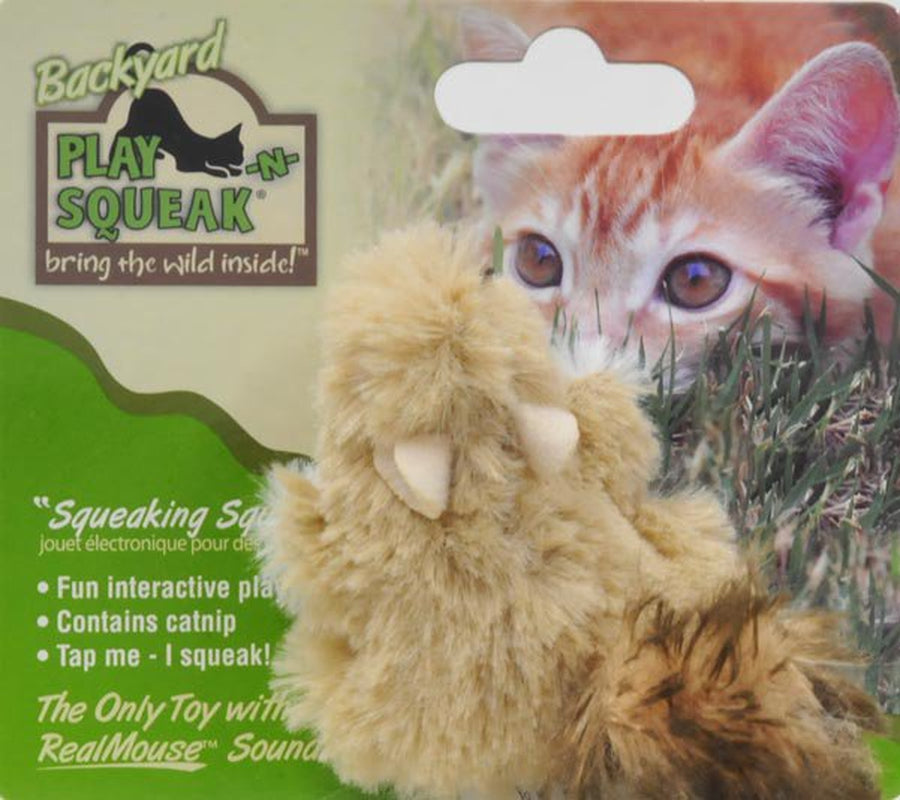 Ourpets Play-N-Squeak Backyard Squirrel Cat Toy Animals & Pet Supplies > Pet Supplies > Cat Supplies > Cat Toys OurPet's Inc.   