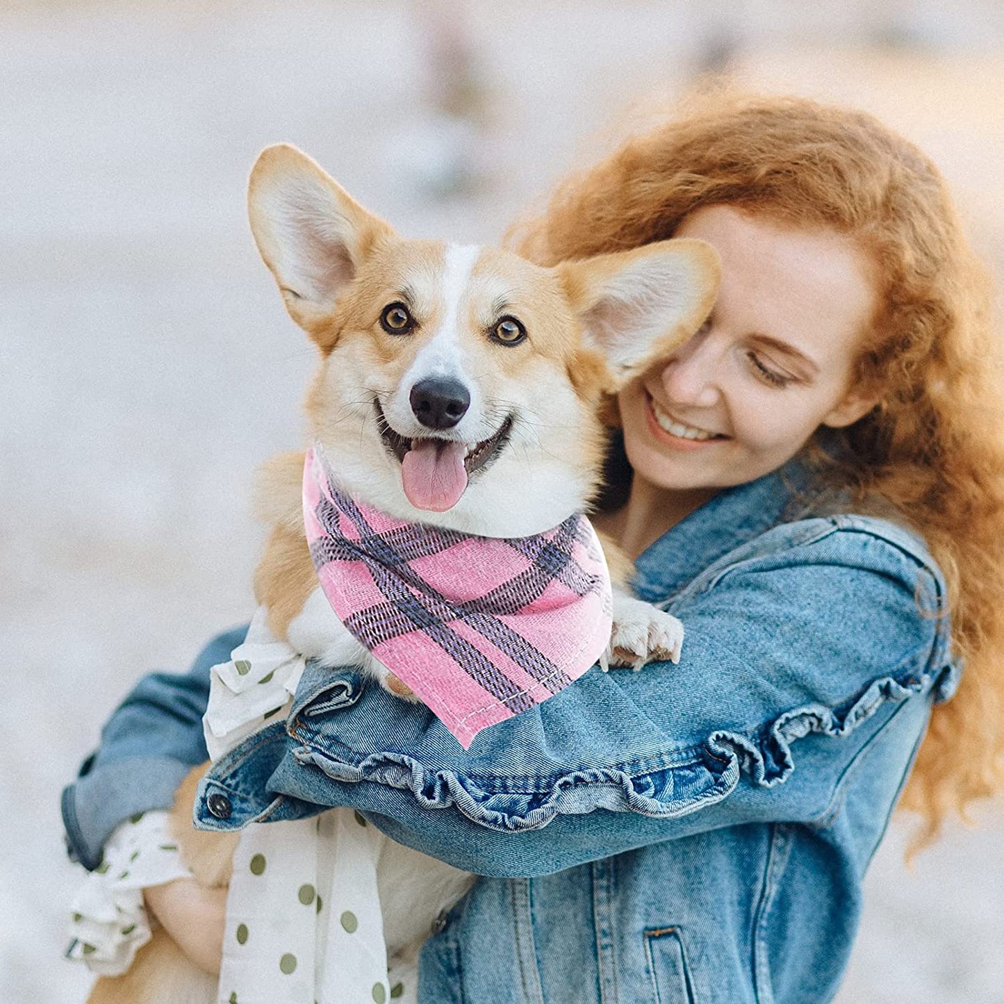 Segarty Dog Bandanas, 30 Pack 22.8"X15.7" Pet Scarf Triangle Plaid Bibs Accessories Bulk for Medium Small Dogs Cats Large Puppy Dogs, Washable Adjustable Reversible Boy Pets Birthday Kerchief Animals & Pet Supplies > Pet Supplies > Dog Supplies > Dog Apparel Segarty   