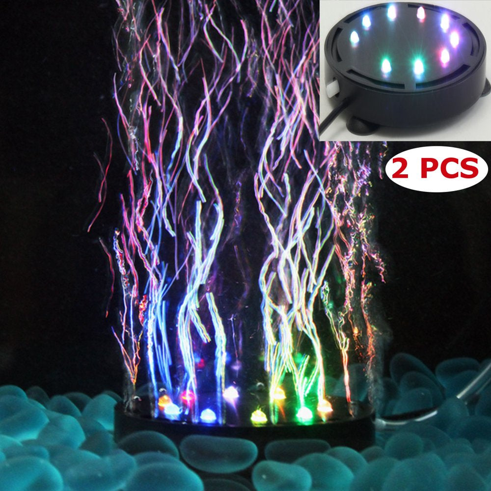 Aquarium Fish Tank LED Light Submersible Waterproof Bar Lamp Underwater Lights Animals & Pet Supplies > Pet Supplies > Fish Supplies > Aquarium Lighting KWANSHOP 2pcs  