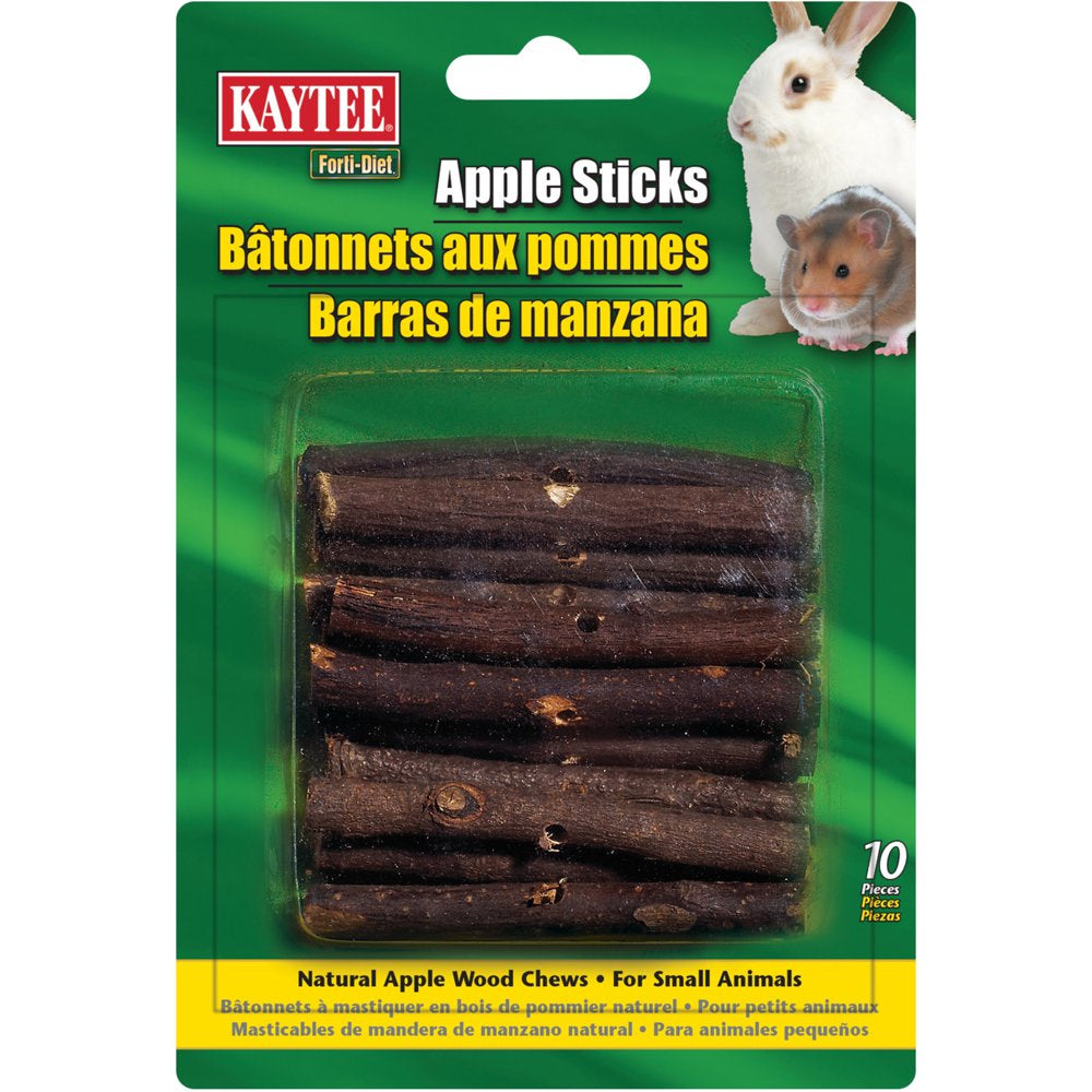 Kaytee Forti-Diet Apple Orchard Treat Sticks, 10 Count