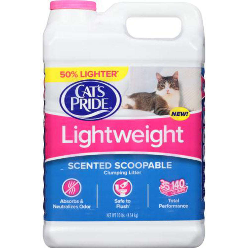 Cat'S Pride Scoopable Clumping Cat Litter Scented Formula Animals & Pet Supplies > Pet Supplies > Cat Supplies > Cat Litter Cat's Pride   
