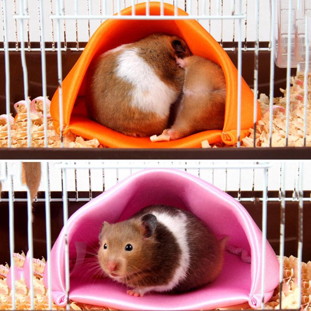 Small Animal Hamster Habitats House Cage Hanging Hammock for Squirrel Rat Mice Chinchilla Blue Animals & Pet Supplies > Pet Supplies > Small Animal Supplies > Small Animal Habitats & Cages perfk   