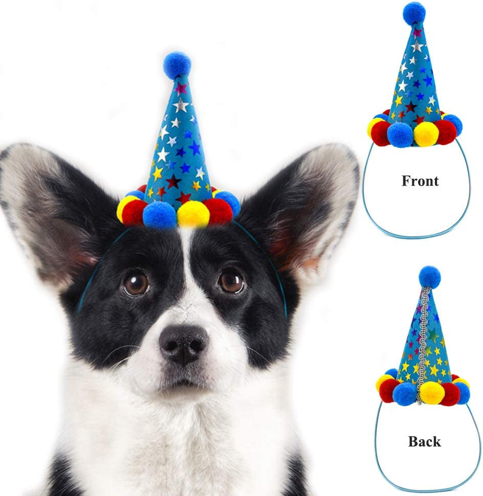 IDOLPET Dog Birthday Boy Bandana Hat Toy Set Pet Happy Birthday Party Supplies Triangle Bibs with Cute Bone Dog Birthday Scarf Accessories and Decoration for Doggy Large Dog – Blue… Animals & Pet Supplies > Pet Supplies > Dog Supplies > Dog Apparel COSBODA   