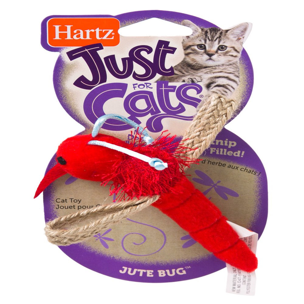 Hartz Just for Cats Jute Bugs Cat Toy Animals & Pet Supplies > Pet Supplies > Cat Supplies > Cat Toys Hartz   