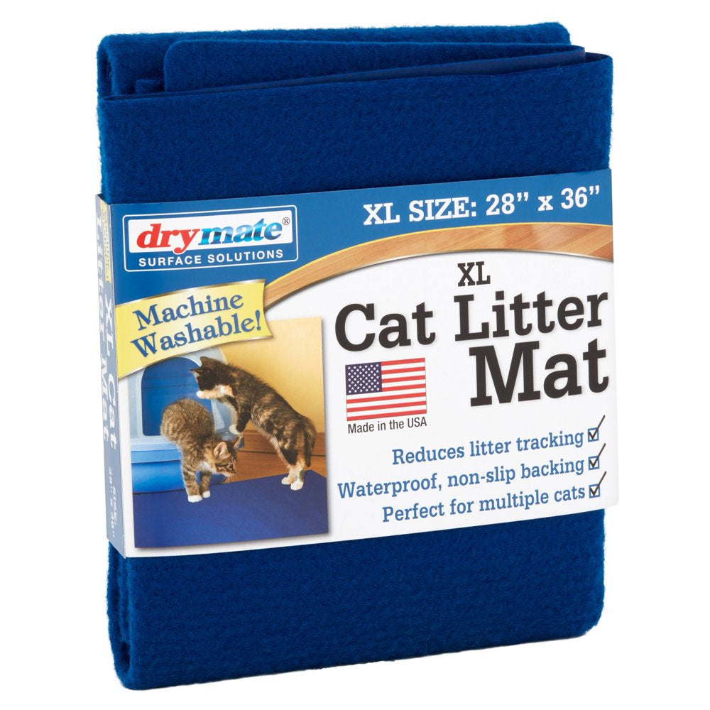 Drymate, Cat Litter Mat, Extra Large, Blue Animals & Pet Supplies > Pet Supplies > Cat Supplies > Cat Litter Box Mats Drymate   