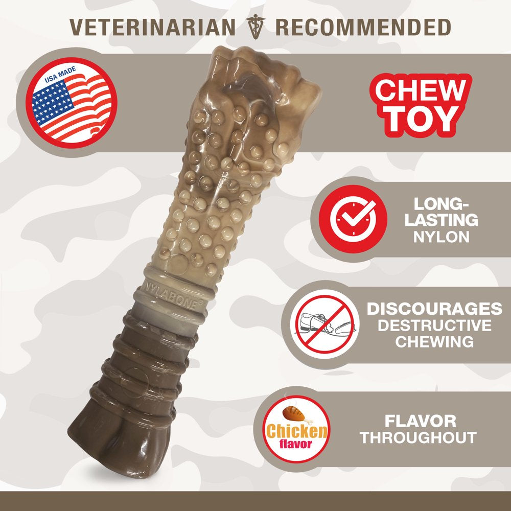 Nylabone Power Chew Camo Dog Toy Chicken Flavor, X-Large Animals & Pet Supplies > Pet Supplies > Dog Supplies > Dog Toys Central Garden and Pet   