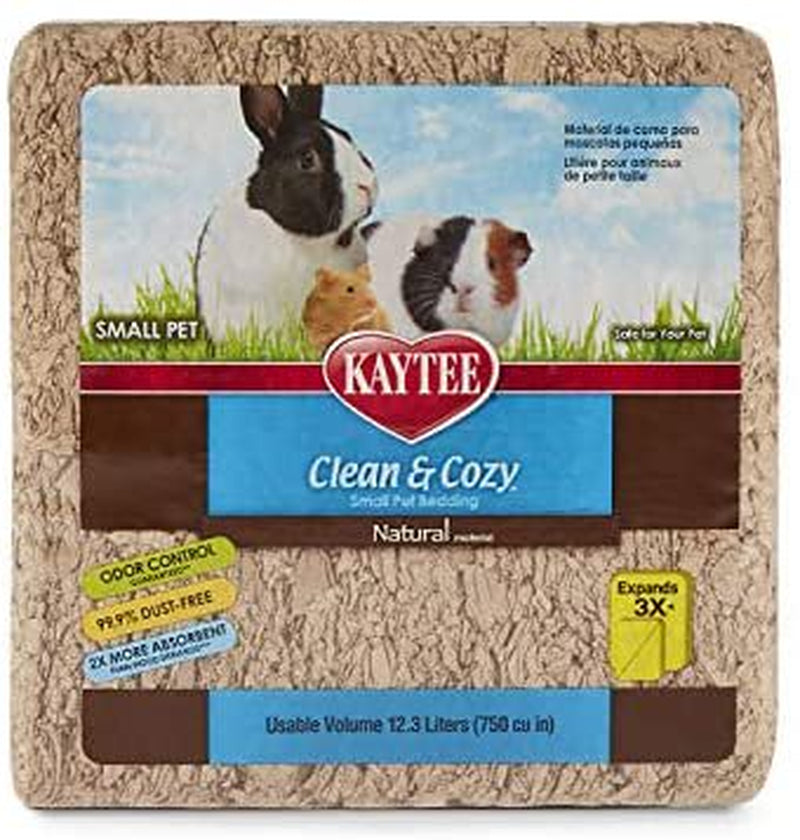 Clean & Cozy Natural Small Animal Pet Bedding Animals & Pet Supplies > Pet Supplies > Small Animal Supplies > Small Animal Bedding Kaytee   