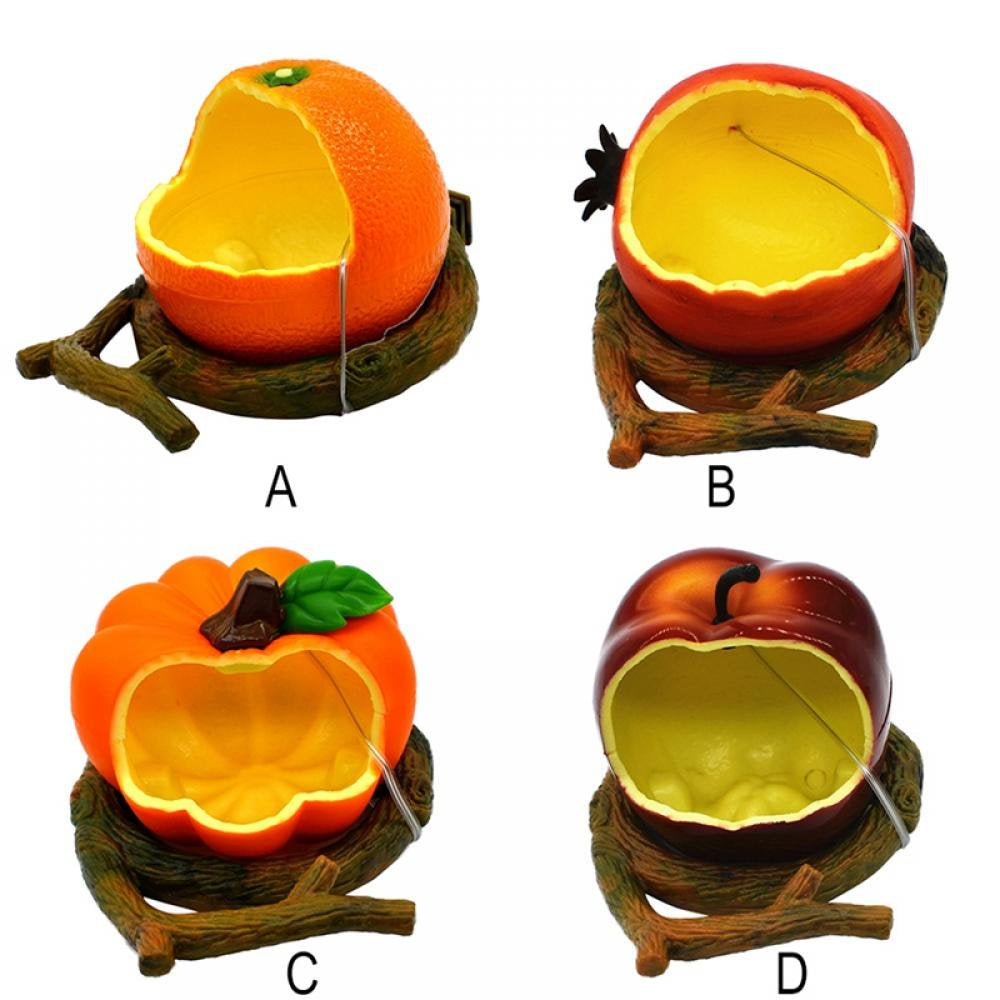 JOLLY Funny Fruit Shape Bird Parrot Feeder Cage Food Water Feeding Bowl Container Habitat for Small Animals Hamster Cage Reptile House Pet Feeder Natural Funny Nest Toy Animals & Pet Supplies > Pet Supplies > Small Animal Supplies > Small Animal Habitats & Cages Jolly's   