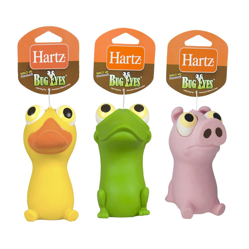 Hartz Bug Eyes Dog Toy, Animal May Vary Animals & Pet Supplies > Pet Supplies > Dog Supplies > Dog Toys Hartz Mountain Corp   