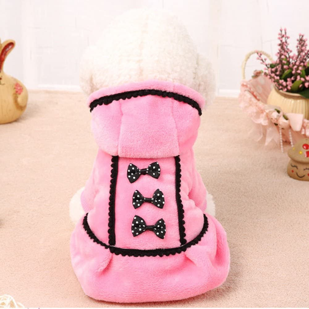 Small Dog Comfort Clothes Dog Jacket Costume Apparel Coat Supplies Summer Pullover Apparel Tee Shirt Suitable for Puppy Winter Pet Clothes Animals & Pet Supplies > Pet Supplies > Dog Supplies > Dog Apparel HonpraD   