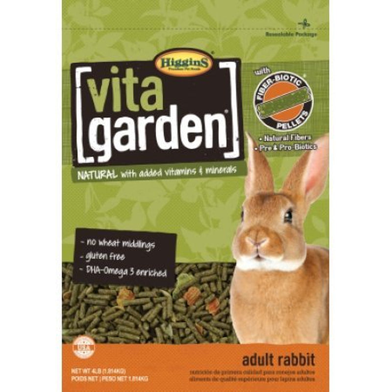 Higgins Vita Garden Rabbit Small Animal Food, 4 Lb Animals & Pet Supplies > Pet Supplies > Small Animal Supplies > Small Animal Food HIGGINS GROUP   