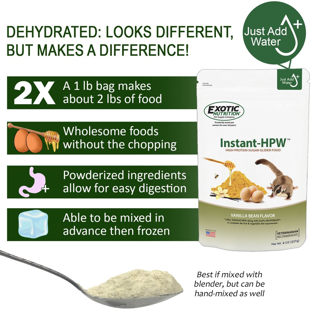 Instant-Hpw High Protein Sugar Glider Food 10 Lb. Animals & Pet Supplies > Pet Supplies > Small Animal Supplies > Small Animal Food Exotic Nutrition   
