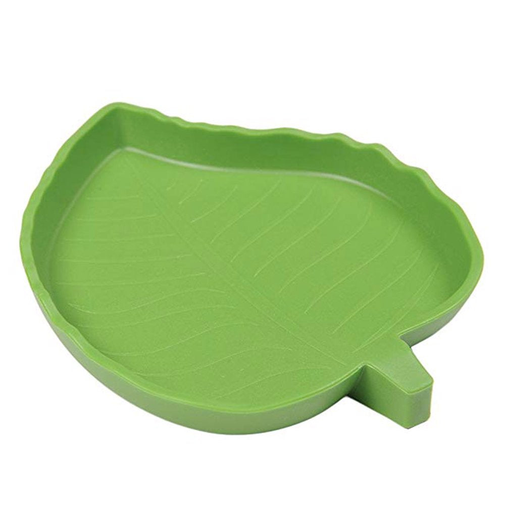 Amphibians Reptiles Feeder Plastic Reptile Terrarium Feeding Basin Tortoise Crawler Bowl Basin Water Fountain for Turtles Green 1.2*9.5*12Cm Animals & Pet Supplies > Pet Supplies > Reptile & Amphibian Supplies > Reptile & Amphibian Food Robot-GxG   