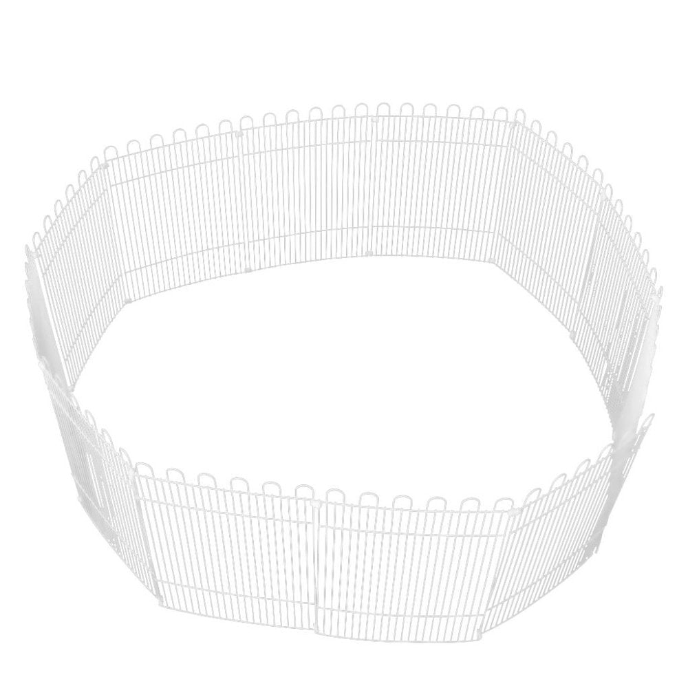 Hamster Small Animal Play Pen, , 8 -Panels Outdoor Run Cage - White, 12 Panels Format Panels Size S Animals & Pet Supplies > Pet Supplies > Dog Supplies > Dog Kennels & Runs perfk 12 Panels Size L  