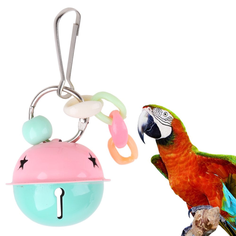 Heroneo 14Packs Bird Swing Chewing Toys Hanging Ladder Perch Parrot Mirror Cage Bell Toy Animals & Pet Supplies > Pet Supplies > Bird Supplies > Bird Ladders & Perches Heroneo   