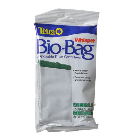 Tetra Whisper Bio-Bag Disposable Filter Cartridge ,Aquarium Cleaning Tool, 1 Count, Medium Animals & Pet Supplies > Pet Supplies > Fish Supplies > Aquarium Filters Spectrum Brands   