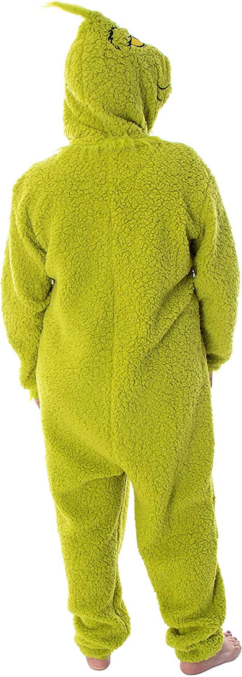 Dr. Seuss the Grinch Who Stole Christmas Matching Family Costume Pajama Sherpa Union Suit - Adult, Child, Toddler, Pets Animals & Pet Supplies > Pet Supplies > Dog Supplies > Dog Apparel Seven Times Six   