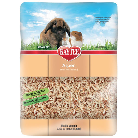 Kaytee Aspen Bedding 3200CU IN Animals & Pet Supplies > Pet Supplies > Small Animal Supplies > Small Animal Bedding Central Garden and Pet 3200 cu in  