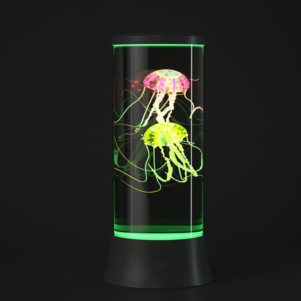 Cyber Monday Deals 2021 Inverlee the Hypnoti Jellyfish Aquarium Seven Color Led Ocean Lantern Light Animals & Pet Supplies > Pet Supplies > Fish Supplies > Aquarium Lighting Zhu Lianhui   