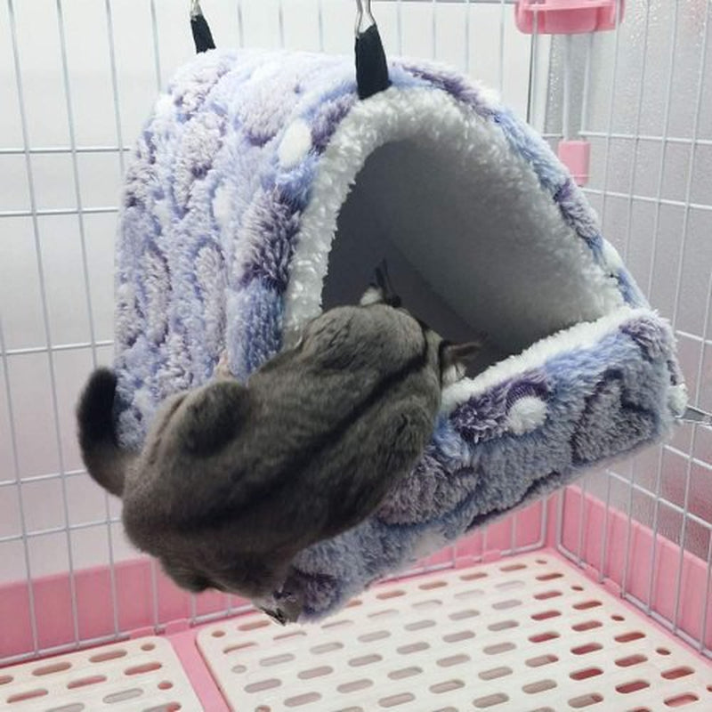 Sunjoy Tech Small Pet Cage Hammock, Hanging Bed for Small Animals Pet Cage Hammock Accessories Bedding for Chinchilla Parrot Sugar Glider Ferrets Rat Hamster Rat Playing Sleeping Animals & Pet Supplies > Pet Supplies > Small Animal Supplies > Small Animal Bedding SUNJOY TECH INC   