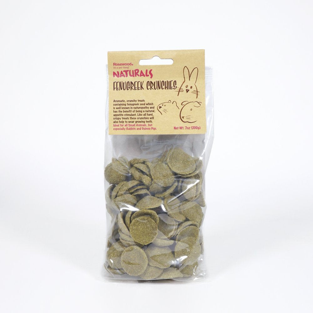 Naturals Small Animal Fenugreek Crunchies Animals & Pet Supplies > Pet Supplies > Small Animal Supplies > Small Animal Food Rosewood Naturals   