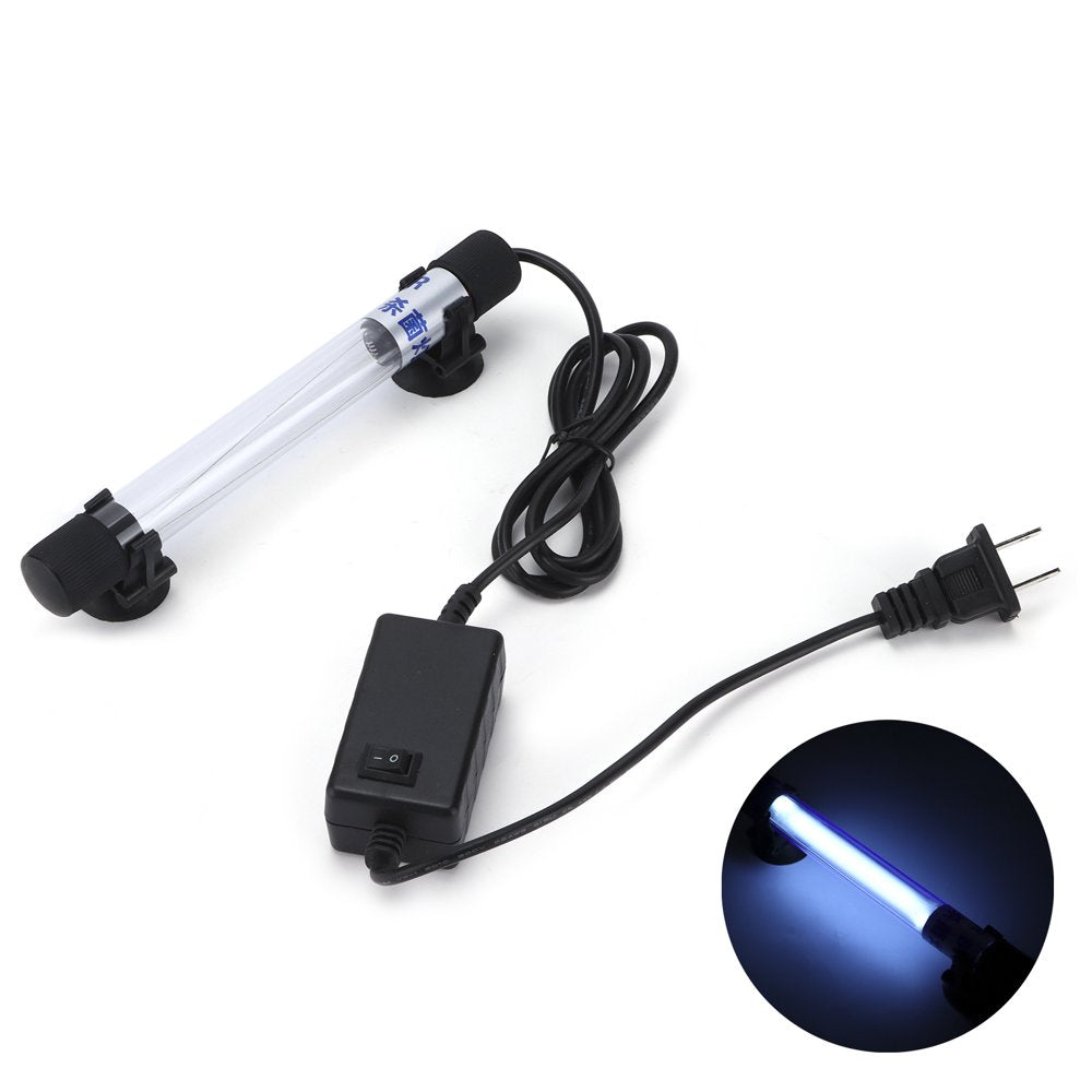 Green UV Lamp, Maintain Water Quality Aquarium Submersible Light with Suction Cup for Fish Tanks Animals & Pet Supplies > Pet Supplies > Fish Supplies > Aquarium Lighting LAFGUR   