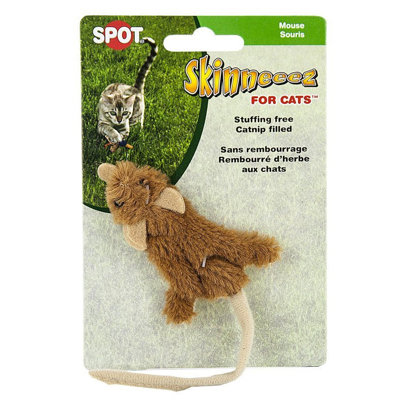 Spot Skineeez Mouse Shaped Cat Toy Animals & Pet Supplies > Pet Supplies > Cat Supplies > Cat Toys Ethical Products Inc   