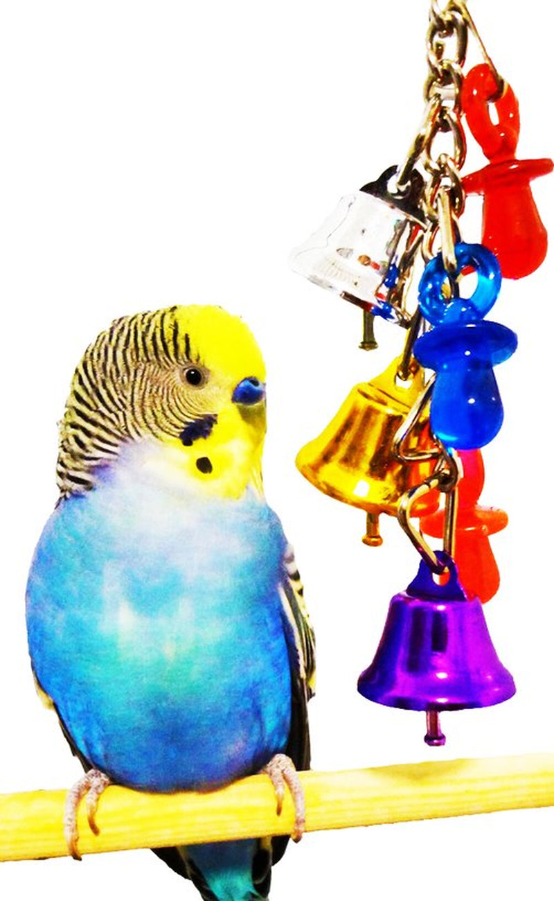 Bonka Bird Toys 1107 Jingle Bells Bird Toy.
